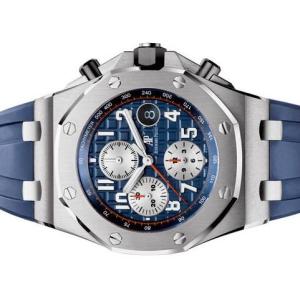 AUDEMARS PIGUET オーデマ・ピゲ ロイヤルオーク オフショア クロノグラフ ブルーダイアル SS ラバー　26470ST.OO.A027CA.01｜suisho