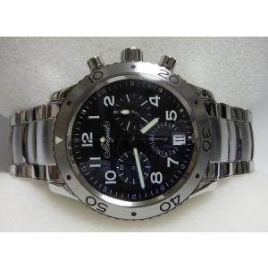 Breguet Trance Atlantique　ブレゲ トランスアトランティック タイプXX ブラック ブレスレット 　3820ST/H2/SW9｜suisho