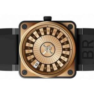 Bell&Ross ベル＆ロス カジノルーレット 46mm PG×ブラックカーボン ラバーストラップ仕様 世界99本限定　BR01-92 SR-CASINO｜suisho