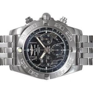 BREITLING ブライトリング WINDRIDER CHRONOMAT44 ウィンドライダー クロノマット44 ブラック文字盤 サテンベゼル　A012B56PA｜suisho