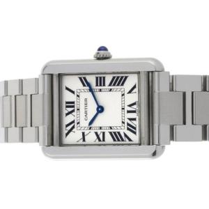 Cartier カルティエ タンクソロ SMサイズ クォーツ　W5200013｜suisho