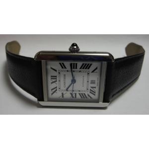 Cartier カルティエ タンクソロ XLサイズ SS レザーストラップ WSTA0029｜suisho