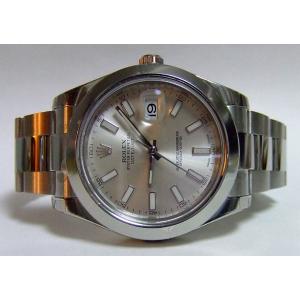 ROLEX ロレックス デイトジャストII シルバー文字盤 ...