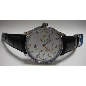 IWC Portuguese Automatic 7days ポルトギーゼ オートマティック 7デイズ 金針 レザー　IW500704｜suisho