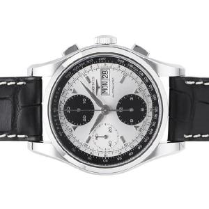 LONGINES ロンジン Heritage 1954 Chronograph ヘリテージ1954 クロノグラフ シルバー×ブラック文字盤　L2.747.4.92.4｜suisho