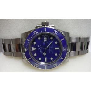 ROLEX ロレックス Submariner Date　サブマリーナデイト K18WG ブルー　116619LB｜suisho