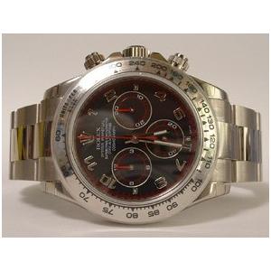 ROLEX ロレックス COSMOGRAPH DAYTONA コスモグラフデイトナ WGケース ブラックアラビアダイアル　116509｜suisho