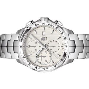 TAG HEUER タグ・ホイヤー Link Automatic Chronograph リンクキャリバー16 クロノグラフ シルバー文字盤　CAT2011.BA0952｜suisho