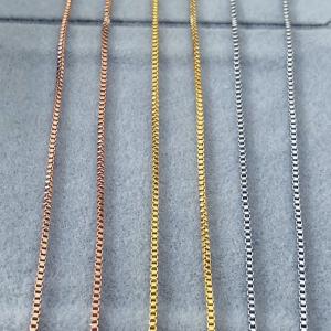 ベネチアンネックレス 1mm ステンレスネック...の詳細画像3