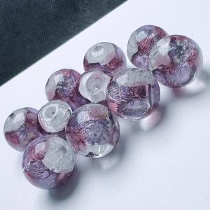 蓄光 ホタルガラス 8mm 10個セット ラベ...の詳細画像1