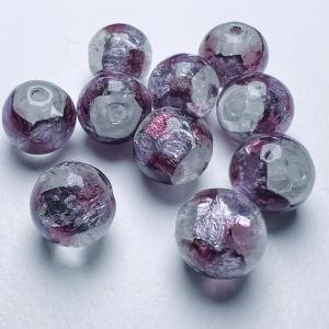 蓄光 ホタルガラス 8mm 10個セット ラベ...の詳細画像2