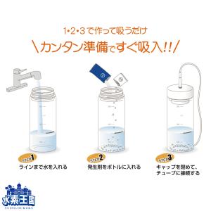 ポータブル水素吸入キット 水素deレスキューお...の詳細画像5