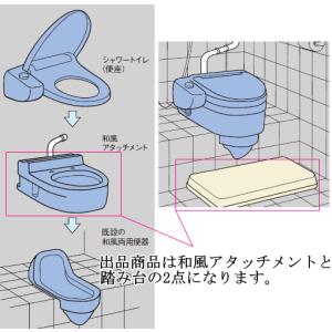 和風便器から洋風便器にカンタン変身!LIXIL...の詳細画像1