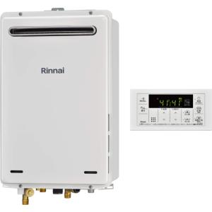 リンナイ（Rinnai） ガスふろ給湯器 オート 24号 屋外壁掛形 RUF