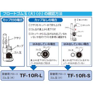 ほとんどのINAX製トイレタンクに取付できるフ...の詳細画像2