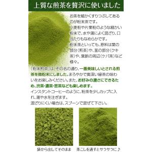 粉末煎茶100g×4袋(同梱不可) 無農薬栽培...の詳細画像5