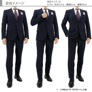 爆買 スーツ メンズ スリムスーツ ビジネスス...の詳細画像3
