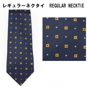 レギュラーネクタイ 紺 ドット 31061-468｜suit-depot