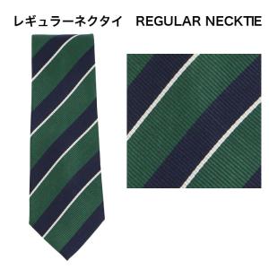 レギュラーネクタイ グリーン ストライプ 31061-576｜suit-depot