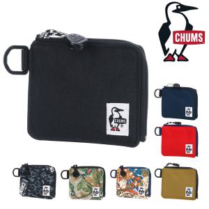 最大P+16% チャムス 財布 ミニ財布 リサイクル CHUMS Recycle エルシェイプトジップウォレット L-Shaped Zip Wallet ch60-3566 ネコポス可能 メンズ レディース｜suitcase-w