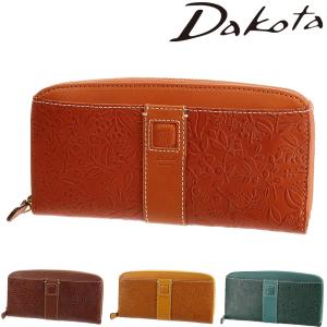 Dakota（ダコタ） 最大P+16% ラウンドファスナー長財布 ミモザ 31213