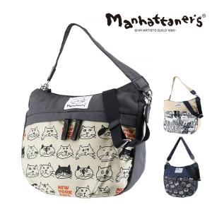 マンハッタナーズ トートバッグ 2WAY ショルダーバッグ B5 manhattaner's アベニュー 2ウェイバッグ 0712472 レディース