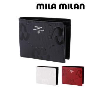 最大P+16% ミラ・ミラン 財布 二つ折り財布 オープン mila milan ミオ 255613 メンズ レディース｜suitcase-w