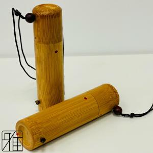弓道 ふで粉 ふで粉入れ 天然竹製円柱粉入れ ...の詳細画像2