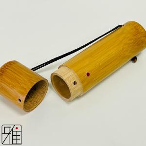 弓道 ふで粉 ふで粉入れ 天然竹製円柱粉入れ ...の詳細画像3