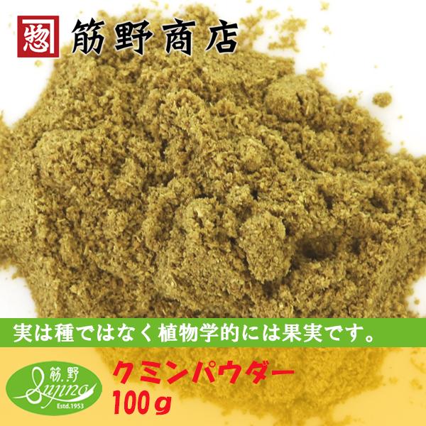 クミンパウダー 100ｇ　インド産　ポイント消化　スパイスカレー　スパイス　spice　香辛料