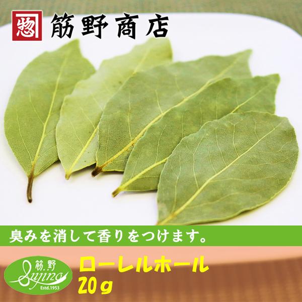 ローレルホール　ローリエ　20ｇ　トルコ産　ポイント消化　お試し　お得　スパイス　spice　香辛料