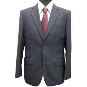 B級品 サイズY4黒無地 スリム2つボタンノ―タックスーツ 春夏