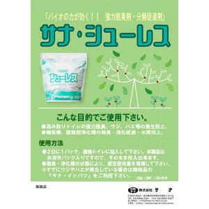 強力脱臭 サナ・シューレス 分解促進 嫌気槽 ...の詳細画像1