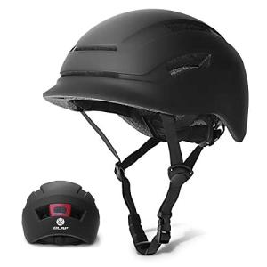 GLAF 自転車 ヘルメット ライト 大人子供兼用 ロードバイク 頭囲 55〜58cm13歳から 中学生 高校生 LEDライト付き USB