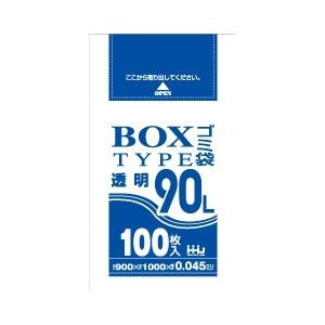 【3箱以上送料無料】1枚30.06円 (計 300枚/箱 (100枚/小箱×3)) 透明 ポリ袋90...