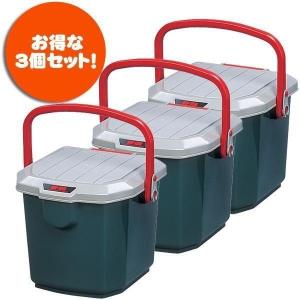 バケツ  ボックス  プラスチック  3個セット  アイリスオーヤマ  新生活｜sukusuku