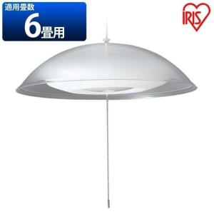 天井照明  ＬＥＤ照明器具  ＬＥＤライト  洋風LEDペンダントライト  メタルサーキットシリーズ  浅型  6畳  調光  PLM6D-YA  アイリスオーヤマ  新生活