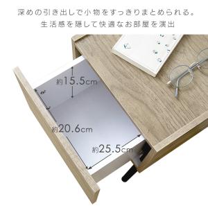 テーブル おしゃれ サイドテーブル ベット 収...の詳細画像5