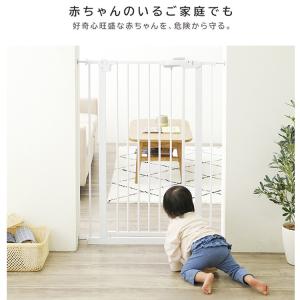 ベビーゲート 赤ちゃん 階段 階段下 安全 取...の詳細画像3