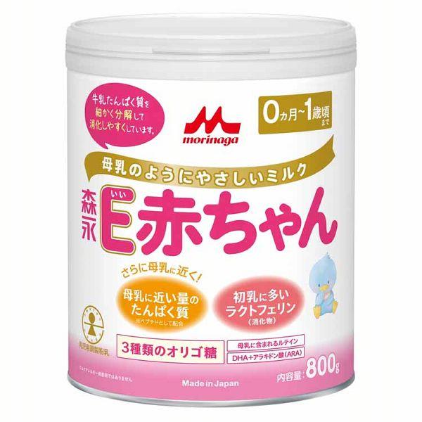 粉ミルク e赤ちゃん ミルク 800g E赤ちゃん 大缶 ベビーミルク 0〜1歳頃 ベビー 赤ちゃん...