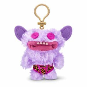 キーホルダー おもちゃ バッジ―シリーズ ぬいぐるみ きもかわ プレゼント ファグラーキーリング バッジ―シリーズ グリングリン ライラック 15705A Fuggler
