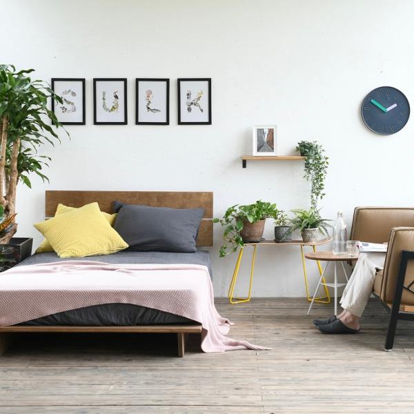 ラフトベッド シングル bed ベッド アイアン 無垢板 ベッド ベッドフレーム おしゃれ シンプル...