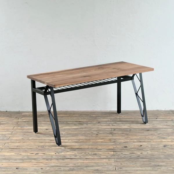 トラスフレームデスク ウォールナット W1200　　サイズオーダー可 インテリア アイアン アイアン...