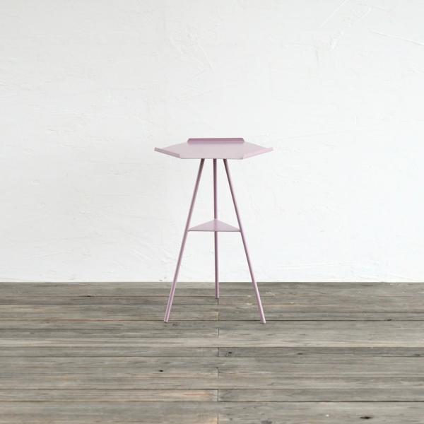 トライポッドテーブル スチールトップ ミドル Middle サイズオーダー可 インテリア ミニテーブ...