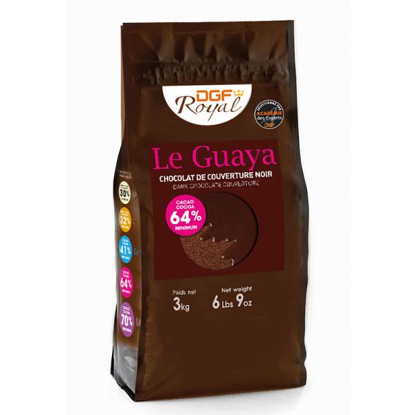 【DGF】  ロワイヤル　グアヤ　ノアール64％　3kg (01500623)