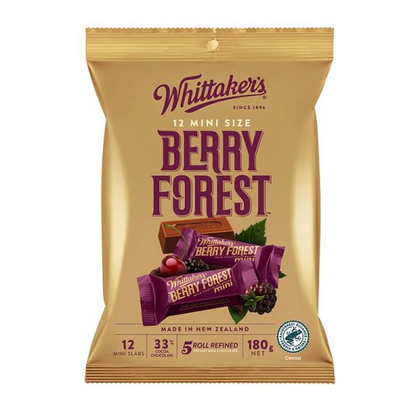 【Whittaker's】Berry Forest 180g x　12pcs (340000010-...