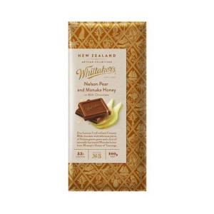 【Whittaker’s】アーティザンコレクション ペア＆マヌカハニー ミルクチョコレート 20袋ケ...