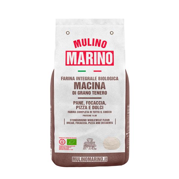 【MULINO MARINO】ムリーノ・マリーノ　全粒粉（石臼）1kg　(979000993)★クー...
