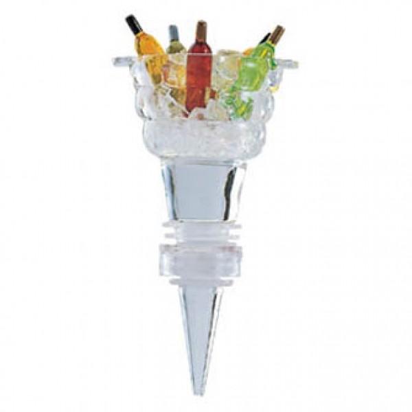 【ワイン保存グッズ】クリスタルボトルストッパーC（Ｇ04801）★送料￥1,100-申し受けます