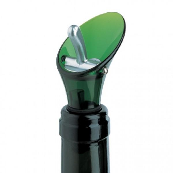 【ファンヴィーノ】カラーワインストッパー＆ポアラー（グリーン）G08303★送料￥1,100-申し受...